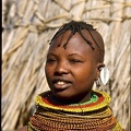 Jeune fille Turkana  Nord Kénya